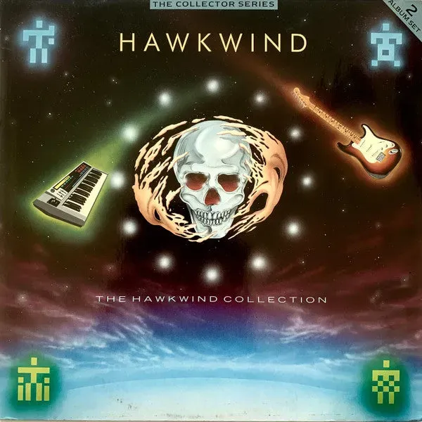 Hawkwind Collection 2xLP vinylplate space rock gatefold