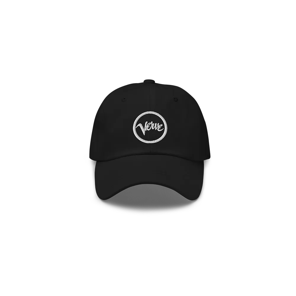 Verve Classic Logo Dad caps svart justerbar