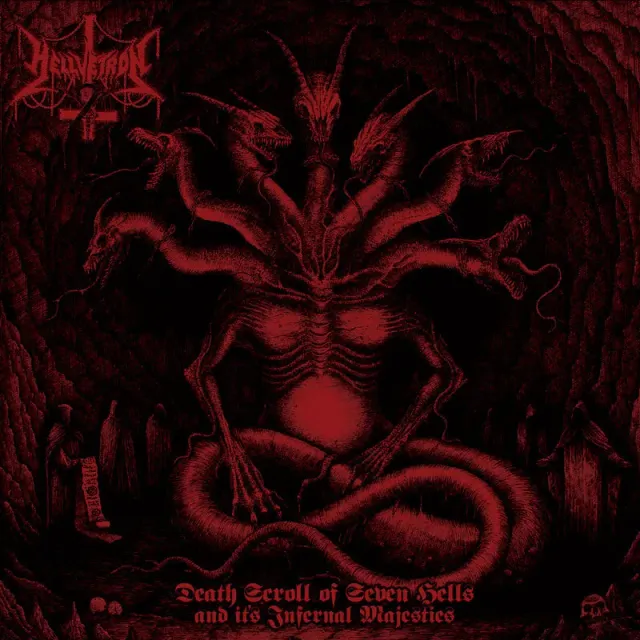Hellvetron Death Scroll Of Seven Hells And Its Infernal Majesties CD doom