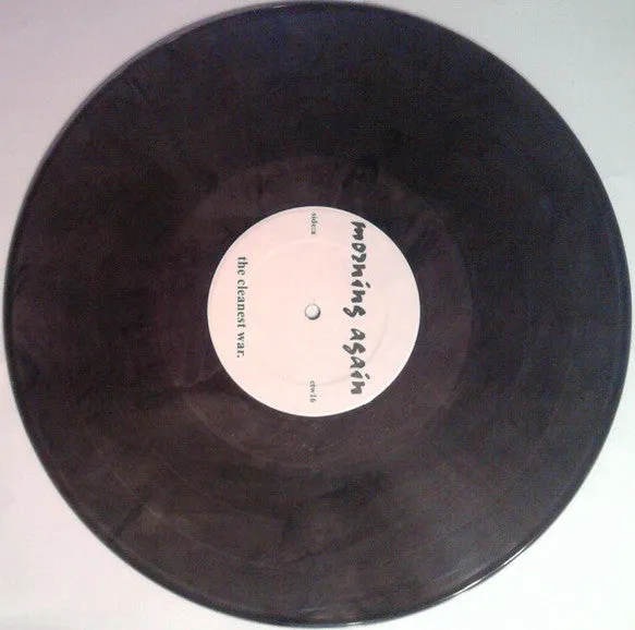Morning Again The Cleanest War 12" brukt klar vinyl