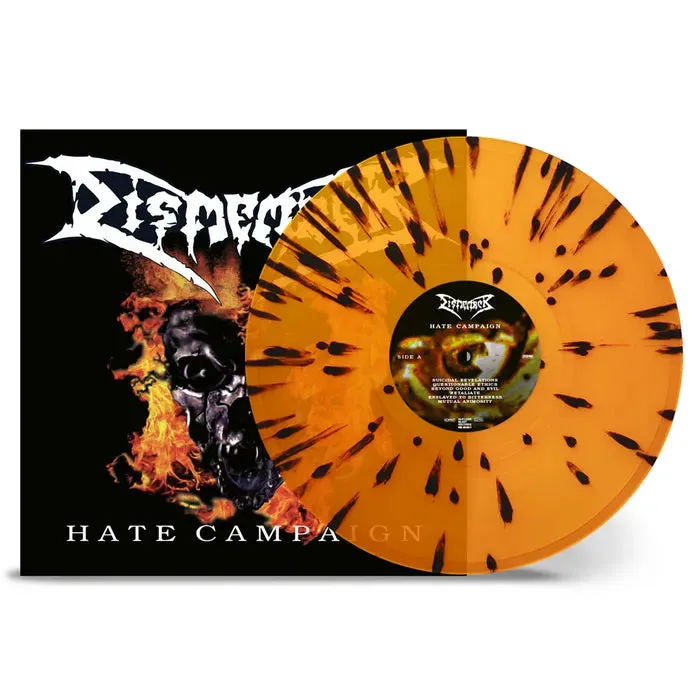 Dismember Hate Campaign LP splatter vinyl