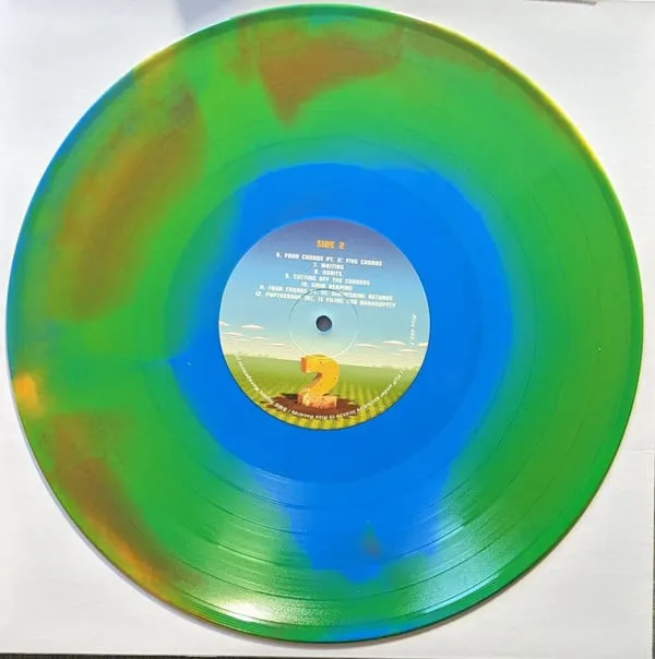 PUP The Unraveling of PUPTheBand LP brukt neon coral