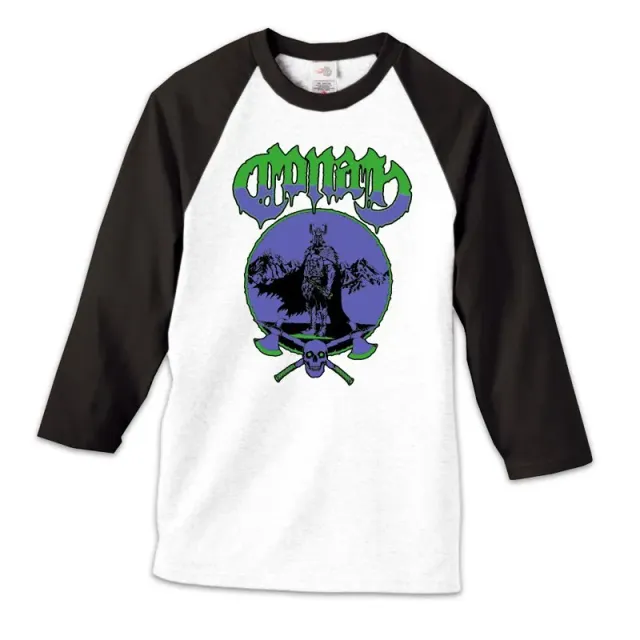 Heavy Psych Sounds Conan #02 longsleeve svart baseball