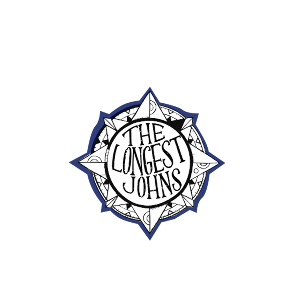 The Longest Johns Compass patch strykemerke 8 cm