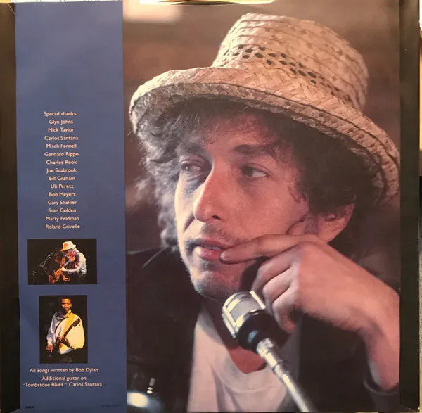 Bob Dylan Real Live LP vinylplate brukt folkrock