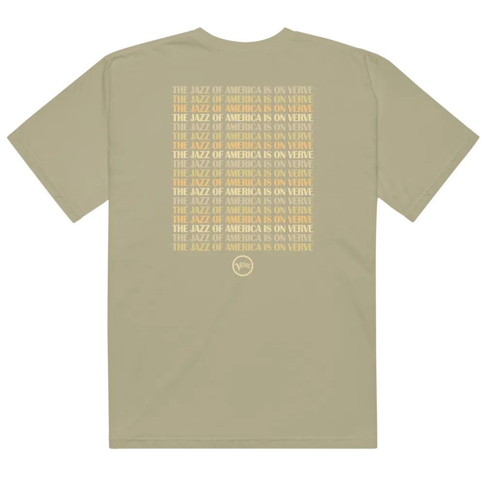 Verve Jazz Of America T-skjorte khaki bomull