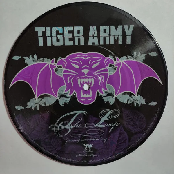 Tiger Army Rose Of The Devil's Garden 7" picture disc brukt