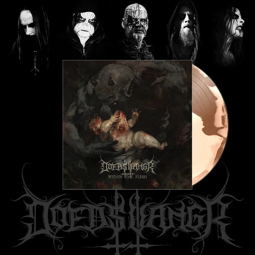 Doedsvangr Within the Flesh LP bone brown vinyl