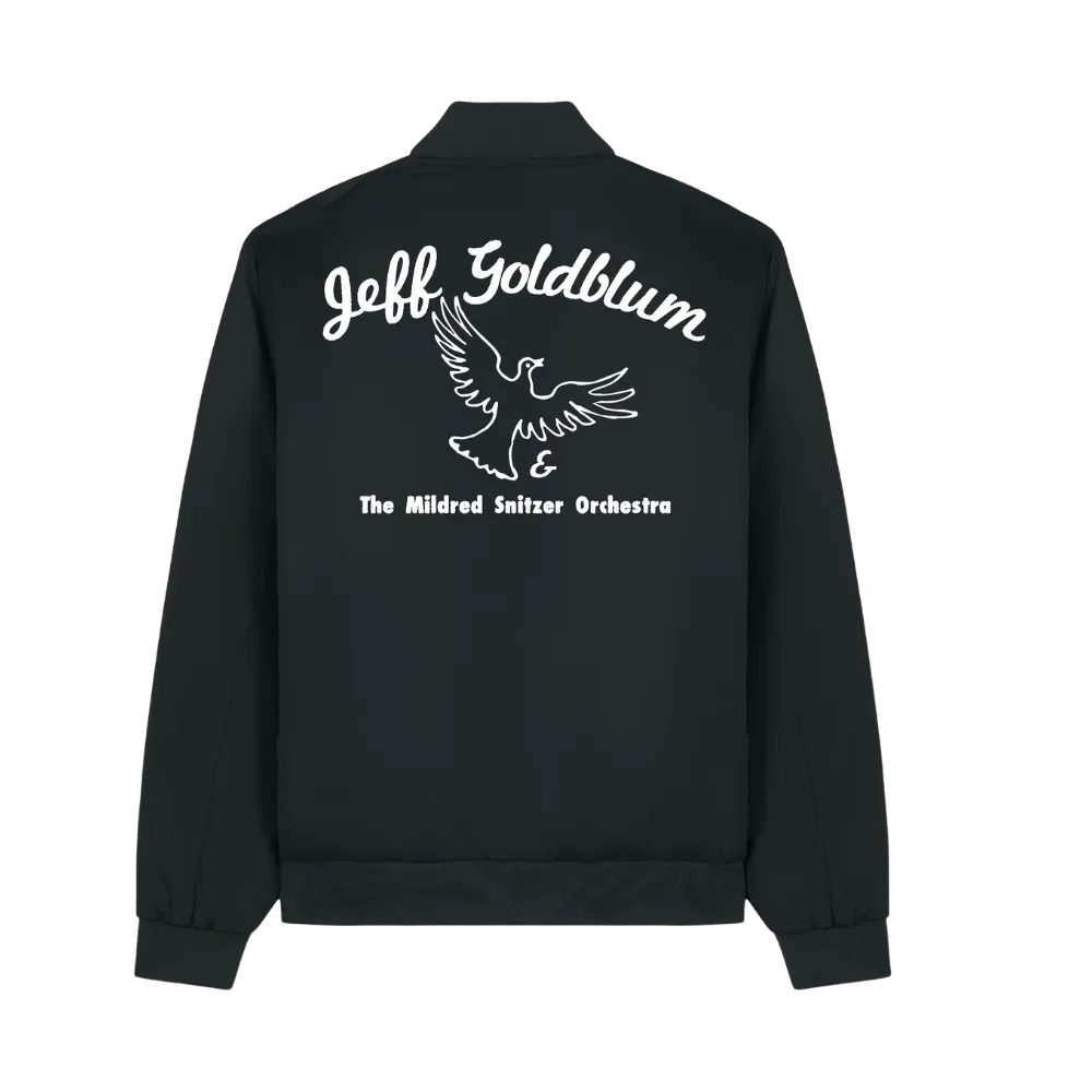 Verve Night Blooms bomberjakke unisex brodert quiltet
