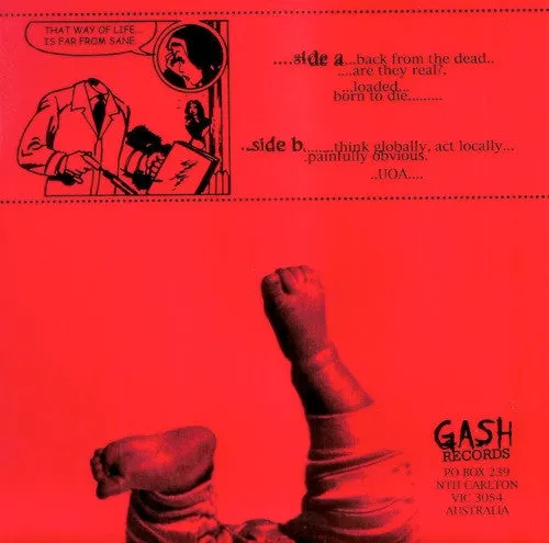 Headless Horsemen Unconscious On Arrival 7" EP brukt