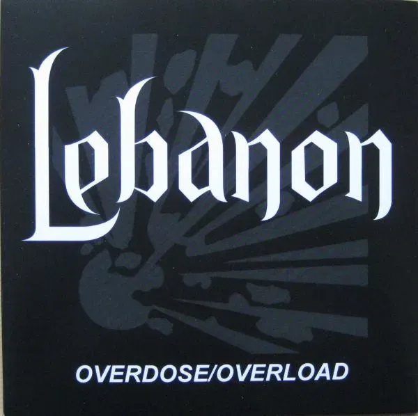 Lebanon Overdose/Overload 7" vinyl brukt hardcore