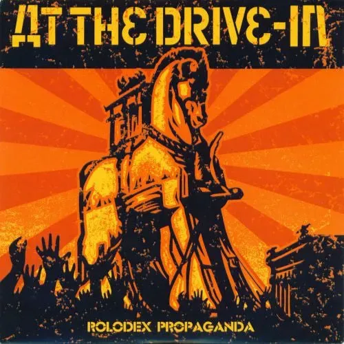 At The Drive-In Rolodex Propaganda 7" vinyl brukt