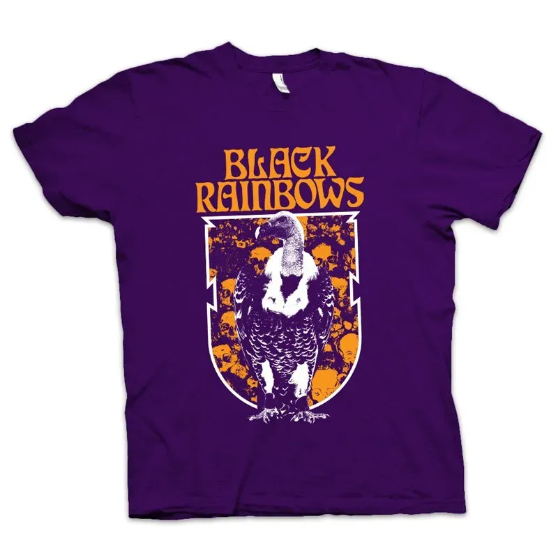Heavy Psych Sounds Black Rainbows #18 t-skjorte lilla