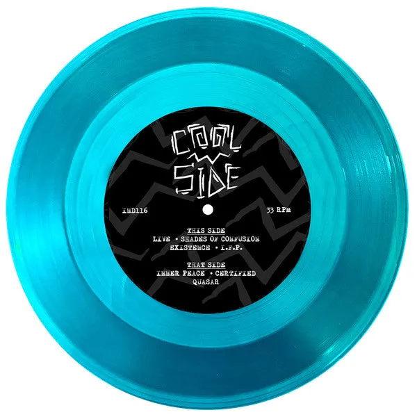Coolside Exploration Of Self 7" blå vinyl brukt