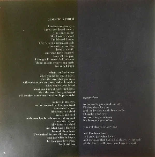 George Michael Older CD brukt ballade