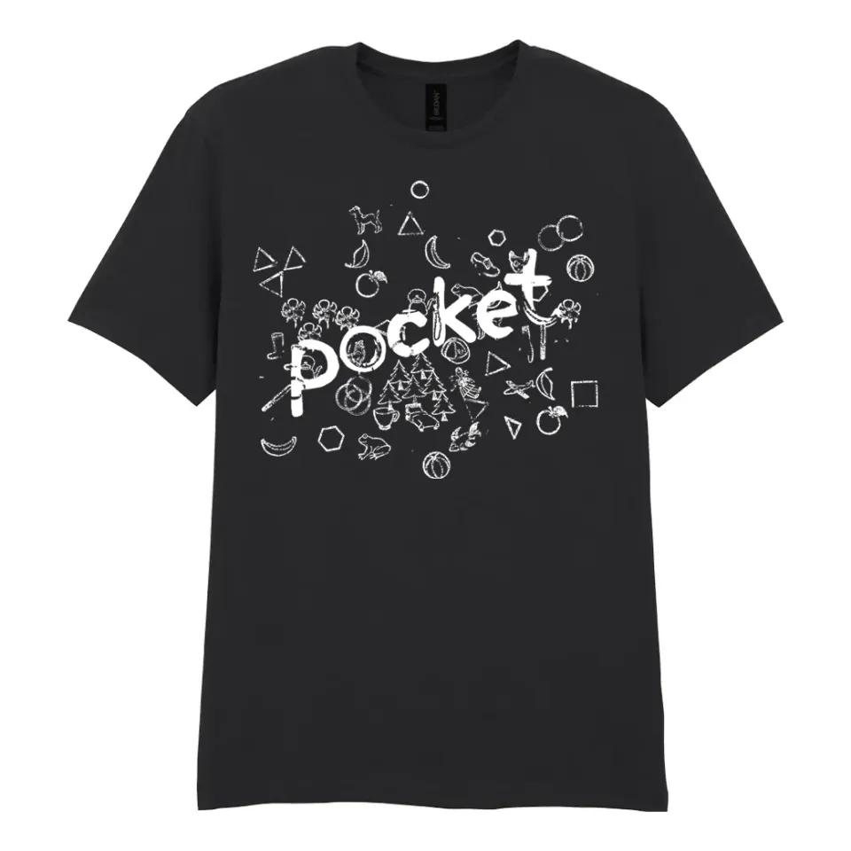 Pocket Shirt t-skjorte svart