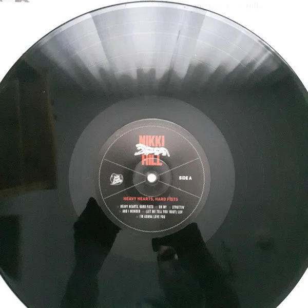 Nikki Hill Heavy Heart Hard Fists LP brukt
