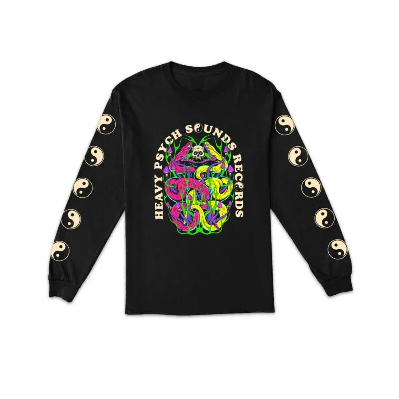 Heavy Psych Sounds #72 longsleeve svart bomull