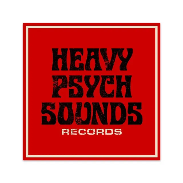 Heavy Psych Sounds #04 patch rød/svart/hvit brodert