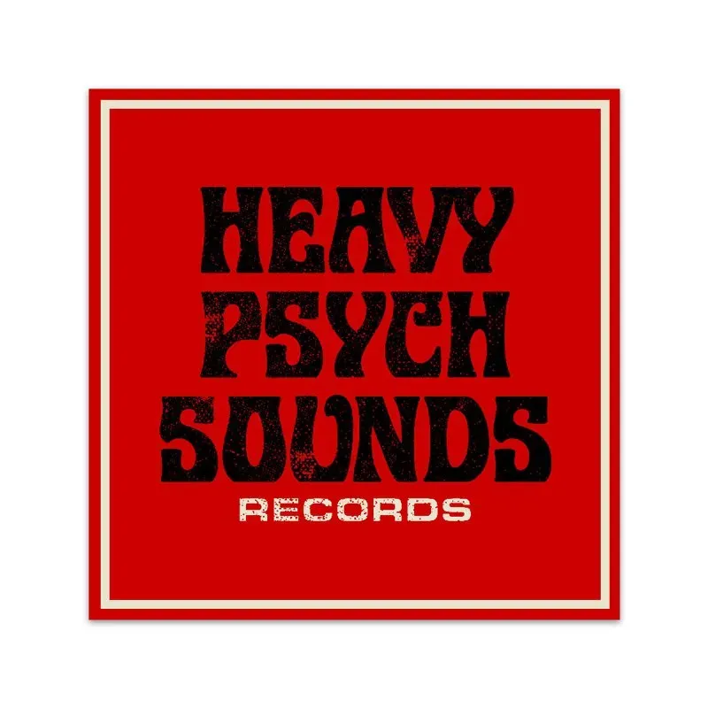 Heavy Psych Sounds #04 patch rød/svart/hvit brodert