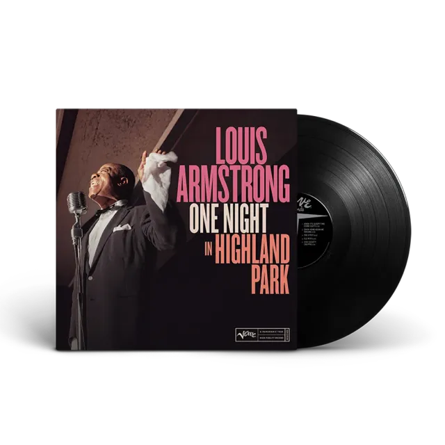 Louis Armstrong One Night In Highland Park Live LP vinyl