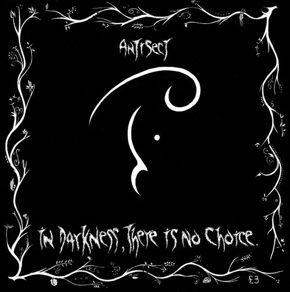 Antisect In Darkness, There Is No Choice LP brukt vinyl 1984