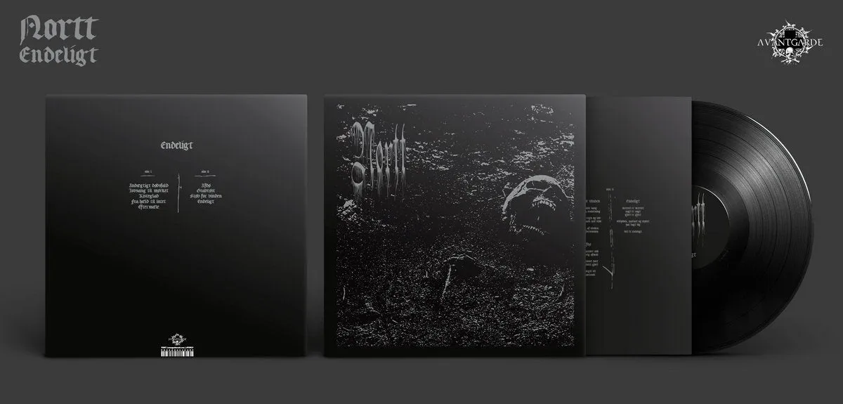 Nortt Endeligt LP vinyl svart funeral doom
