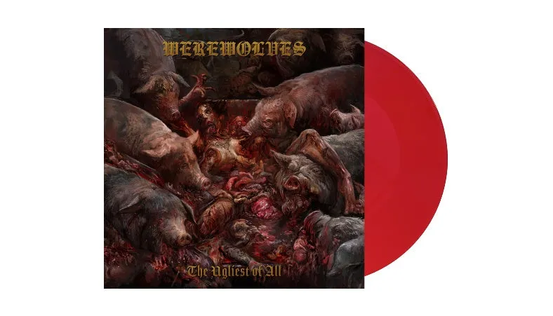 Werewolves The Ugliest Of All LP rød
