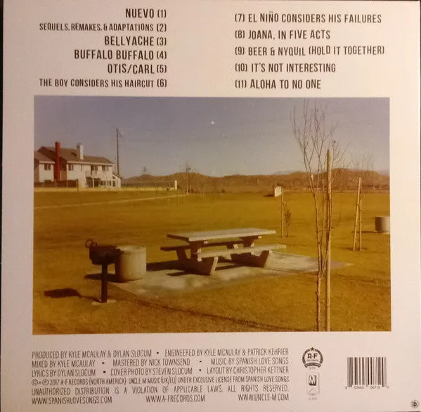 Spanish Love Songs Schmaltz LP bronse vinyl brukt