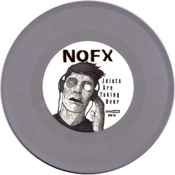 NOFX Regaining Unconsciousness 7" EP vinyl grønn brukt