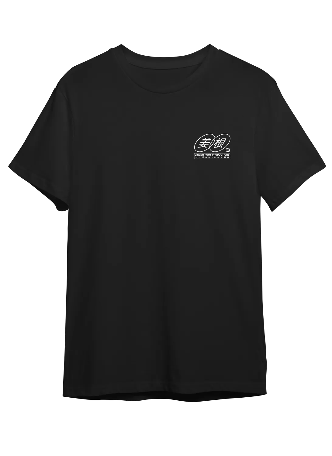 Ginger Root Crew t-skjorte svart