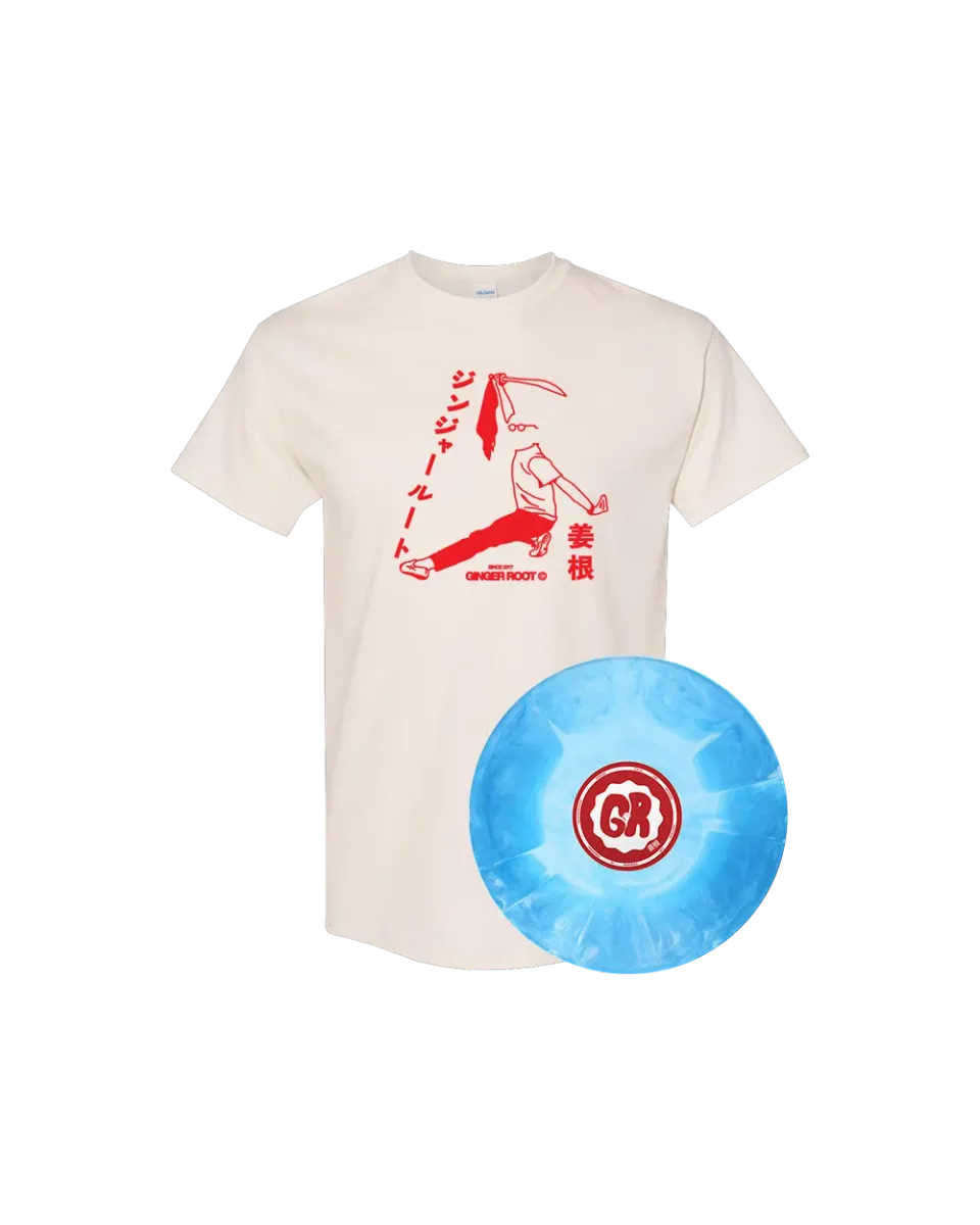 Ginger Root Rikki bundle vinyl + t-skjorte