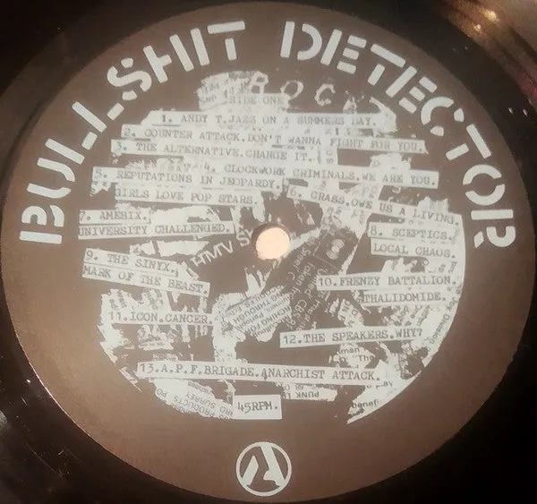 Various Bullshit Detector LP vinyl comp