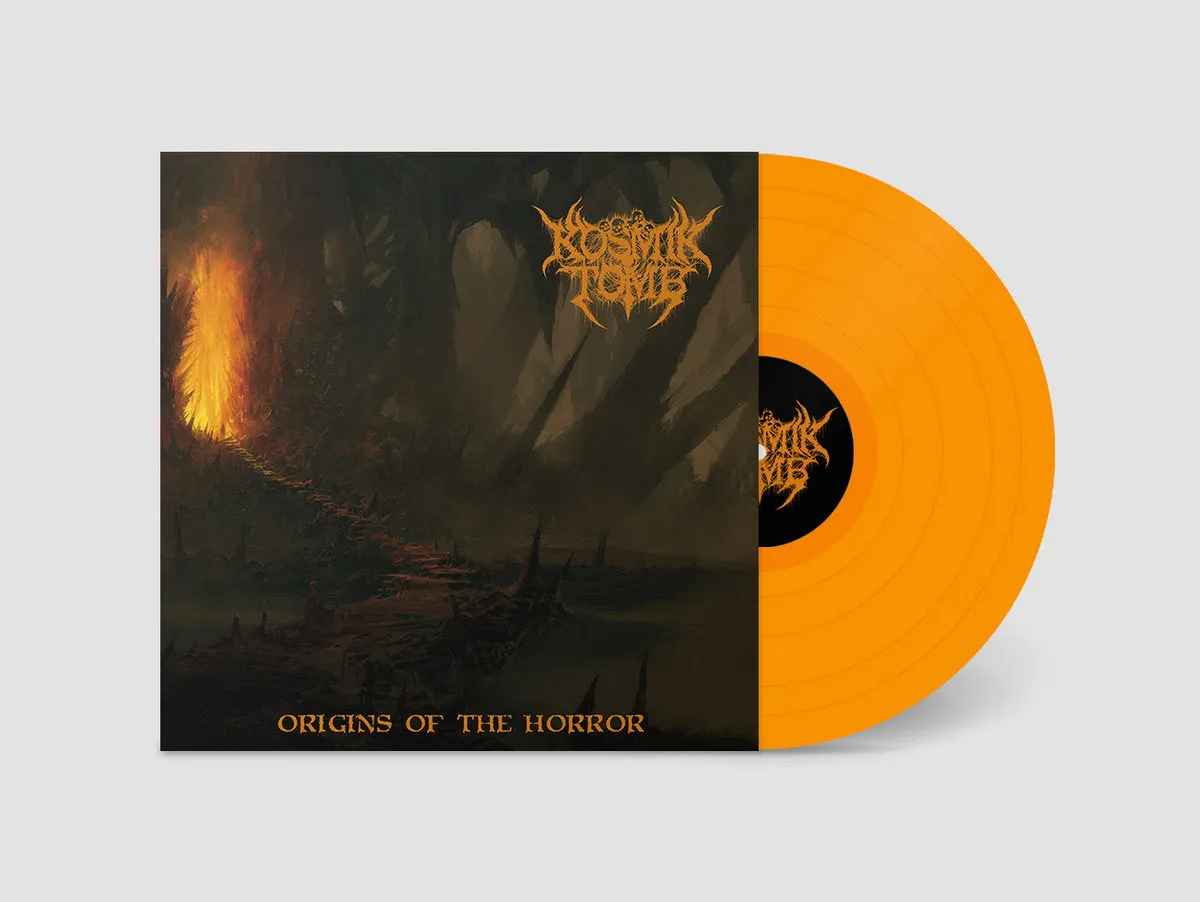 Kosmik Tomb Origins Of The Horror LP vinyl oransje death