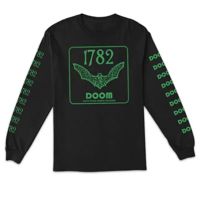 1782 #02 longsleeve svart doom-merch