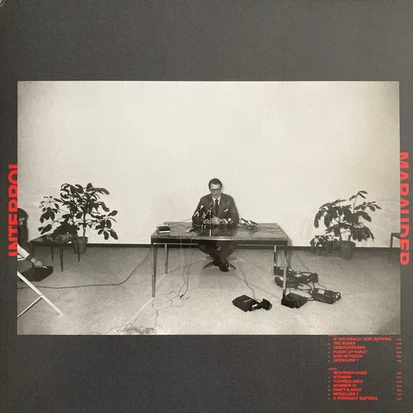 Interpol Marauder LP vinylplate brukt alternativ rock