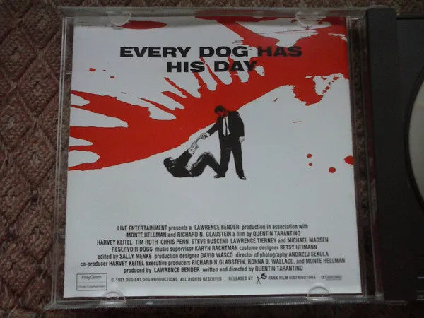 Reservoir Dogs Soundtrack CD brukt film