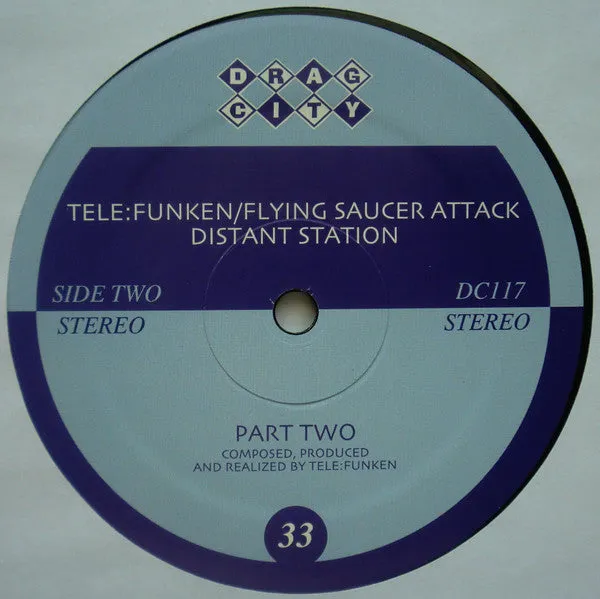 Tele:Funken Flying Saucer Attack Distant Station LP brukt