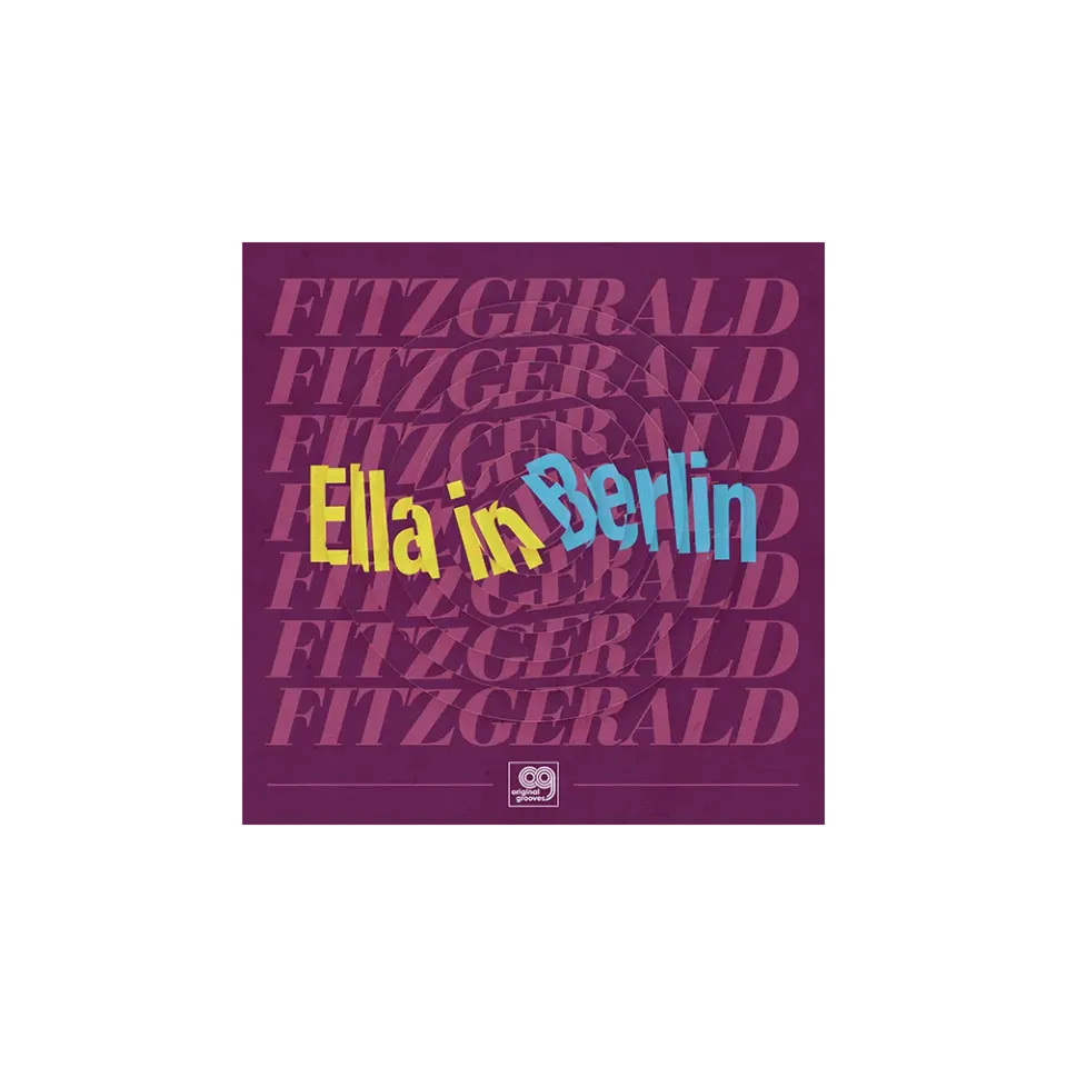 Verve Acoustic Sounds Series Original Grooves Ella in Berlin LP parallel grooves
