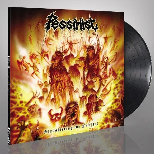 Pessimist Slaughtering The Faithful LP svart vinyl