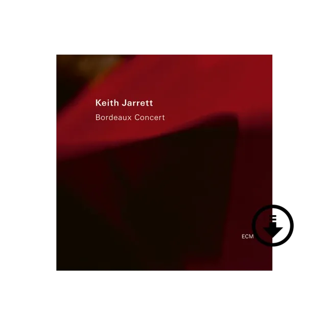 Keith Jarrett Bordeaux Concert digitalt album ECM solopiano