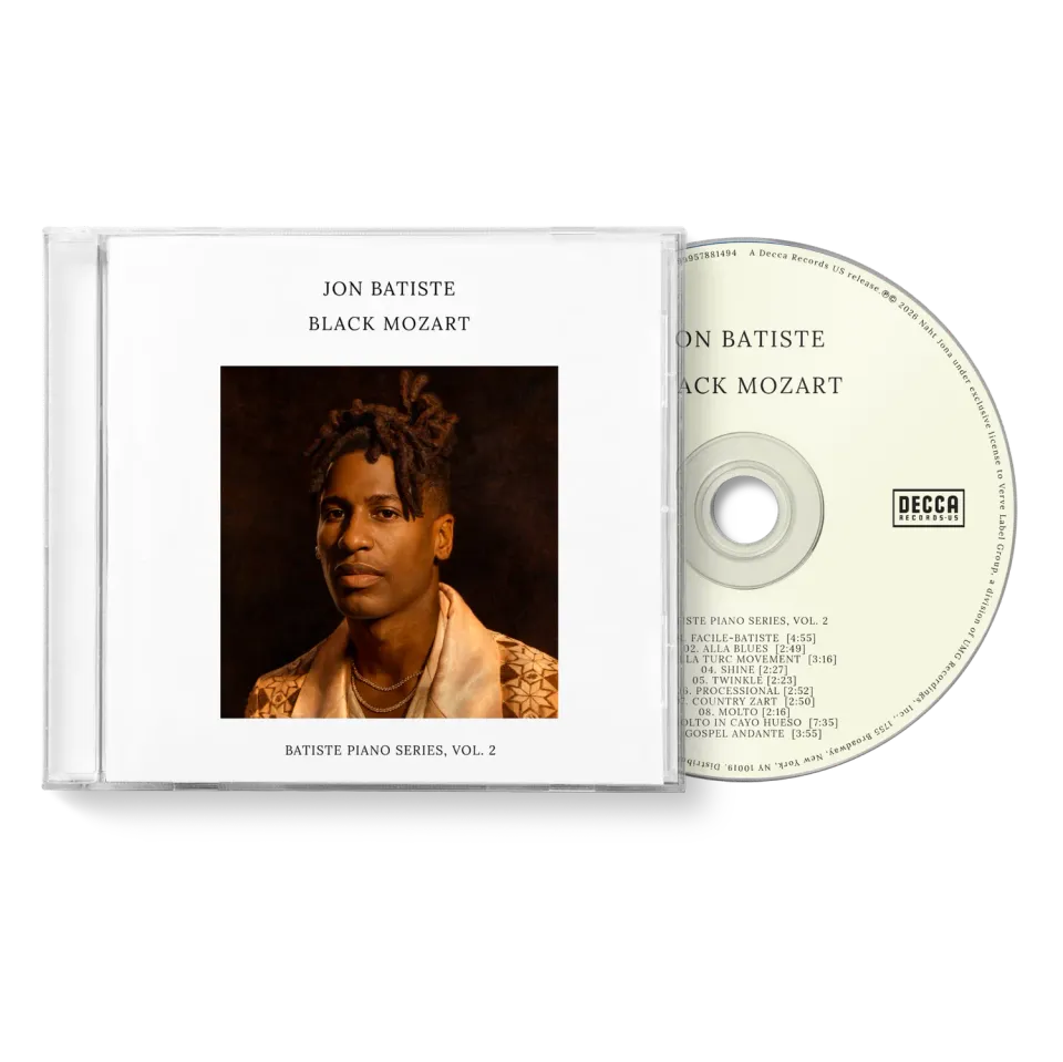 Verve Jon Batiste Black Mozart CD pianoalbum