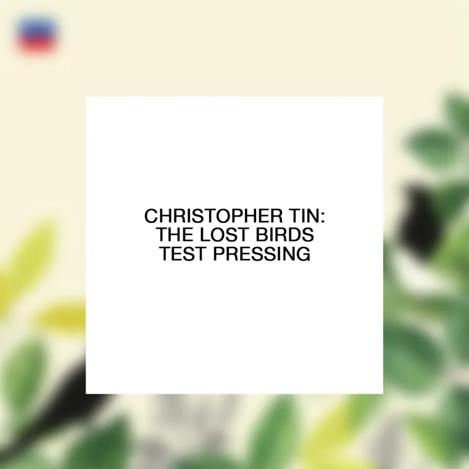 Christopher Tin The Lost Birds testpressing vinyl LP