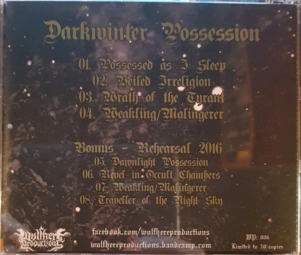 Deheubarth Darkwinter Possession CDr brukt Ltd black