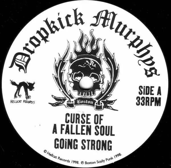Dropkick Murphys Curse Of A Fallen Soul 7" vinyl brukt punk