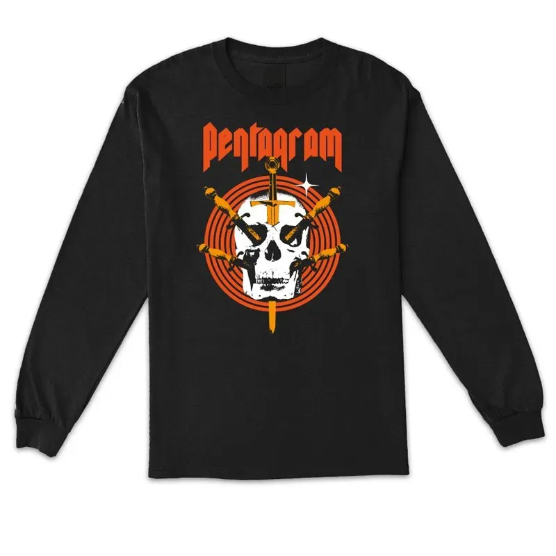 Pentagram #03 longsleeve svart doom-merch