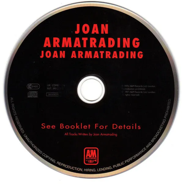 Joan Armatrading Joan Armatrading CD brukt remaster