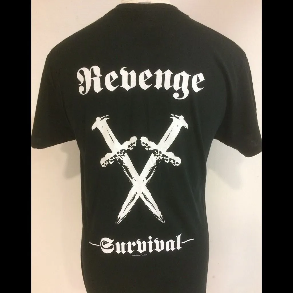 Revenge Infiltration Downfall Death t-skjorte svart