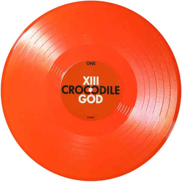 Crocodile God XIII LP vinyl oransje punk brukt