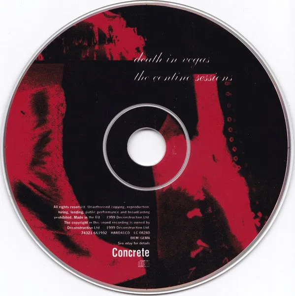 Death In Vegas The Contino Sessions CD brukt